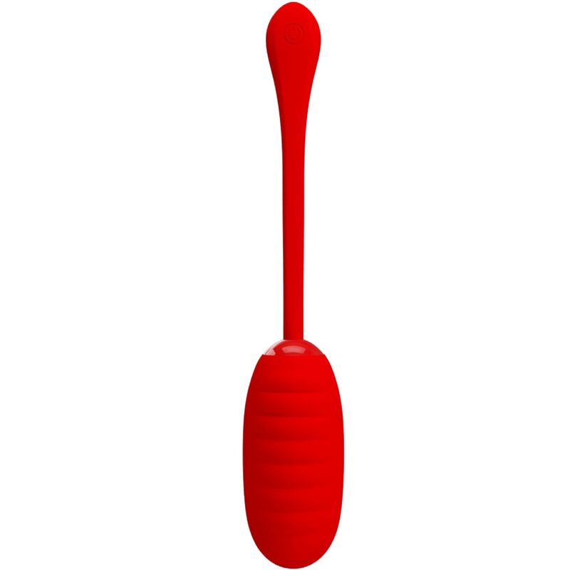 PRETTY LOVE – KIRK RECHARGEABLE VIBRATING EGG RED – Default Title