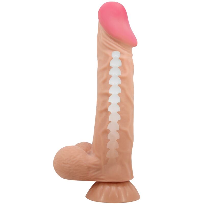 PRETTY LOVE – SLIDING SKIN SERIES REALISTIC DILDO WITH SLIDING SKIN SUCTION CUP 24 CM – Default Title