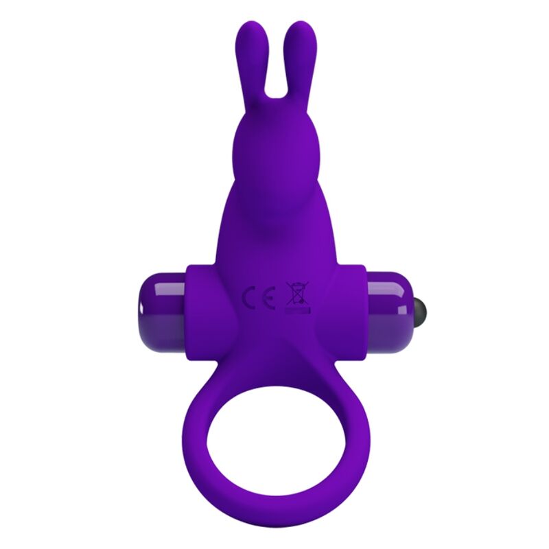 PRETTY LOVE – VIBRATOR RING I RABBIT FOR PURPLE PENIS – Default Title