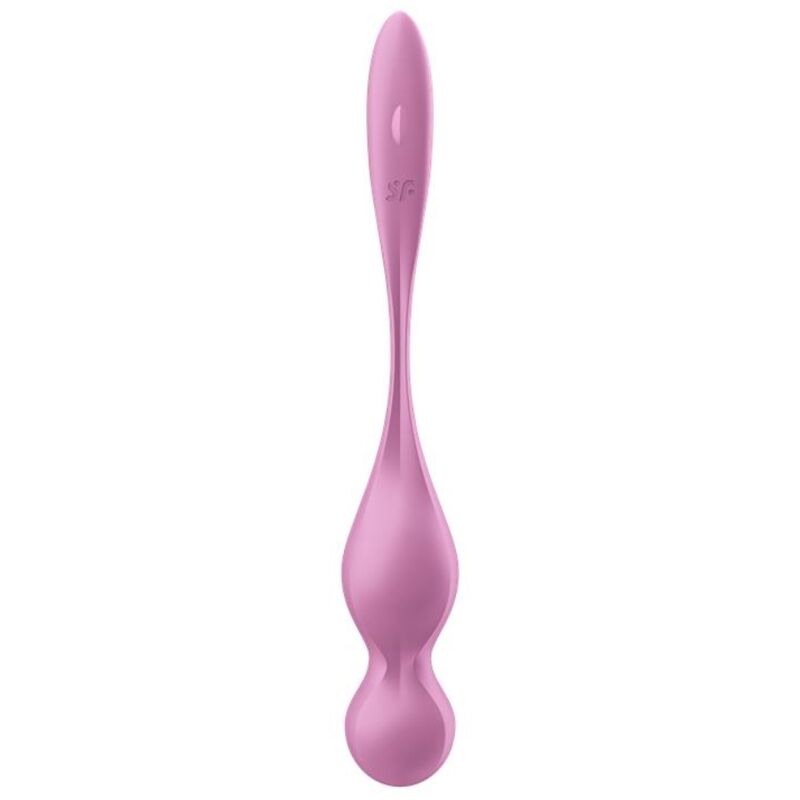 SATISFYER – LOVE BIRDS VIBRATING KEGEL BALLS PINK – Default Title