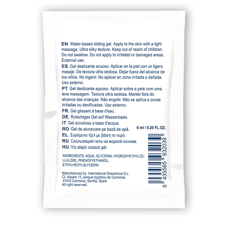 WATERFEEL – NEUTRAL WATER-BASED SLIDING GEL 6 ML – Default Title